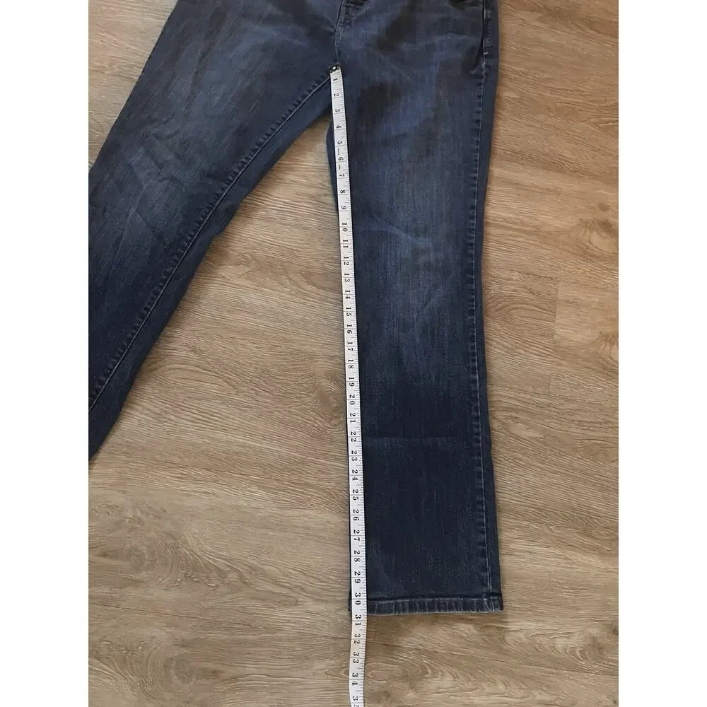 Levi’s 505 Straight Jeans Womens 12L W31 Blue Denim Mid Rise Classic‎ Fit
